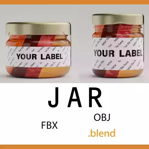 Jar for mockup