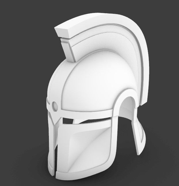 Medieval Mandalorian Helmet 3D print model_18