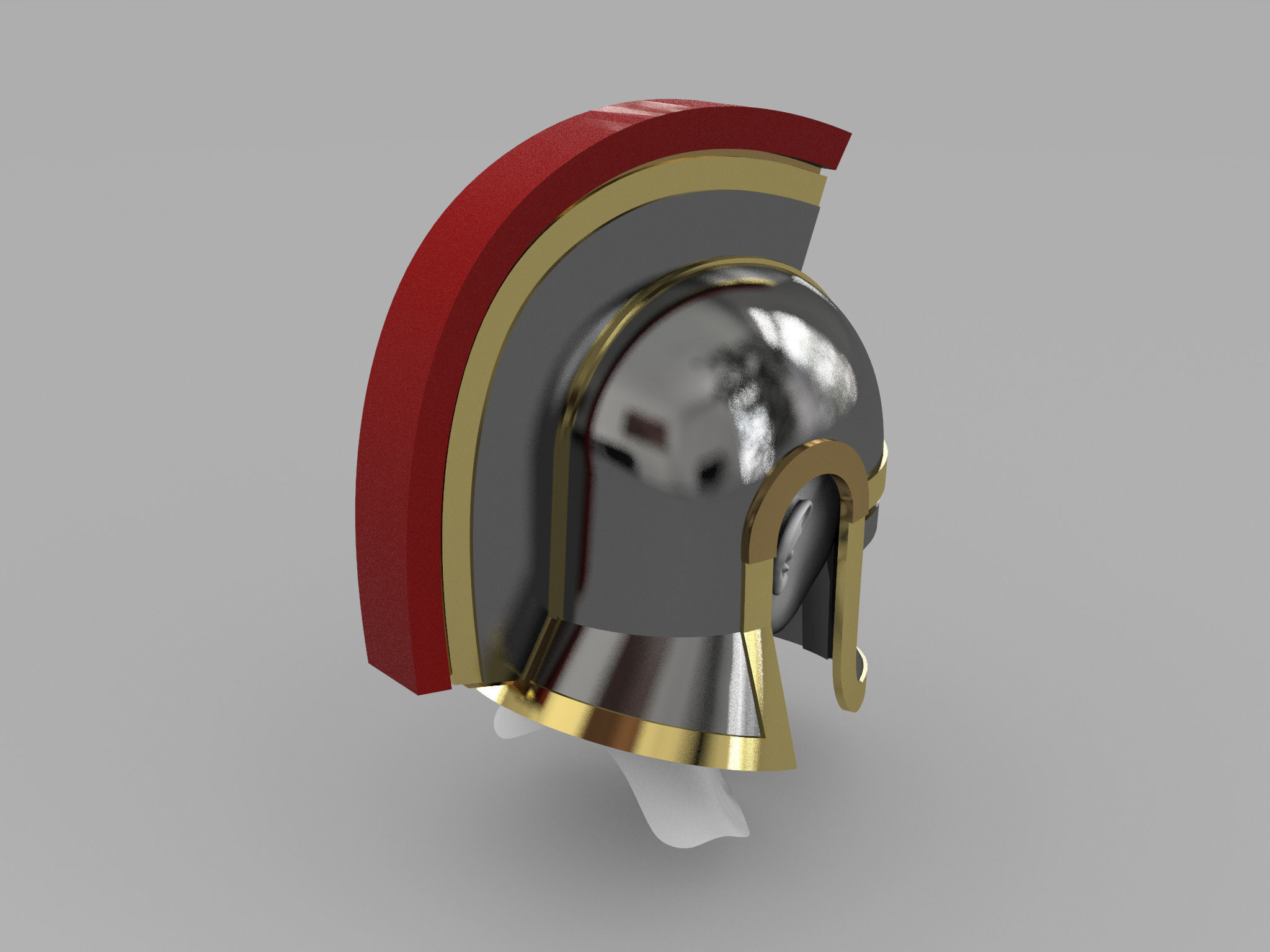 Medieval Mandalorian Helmet 3D print model_1
