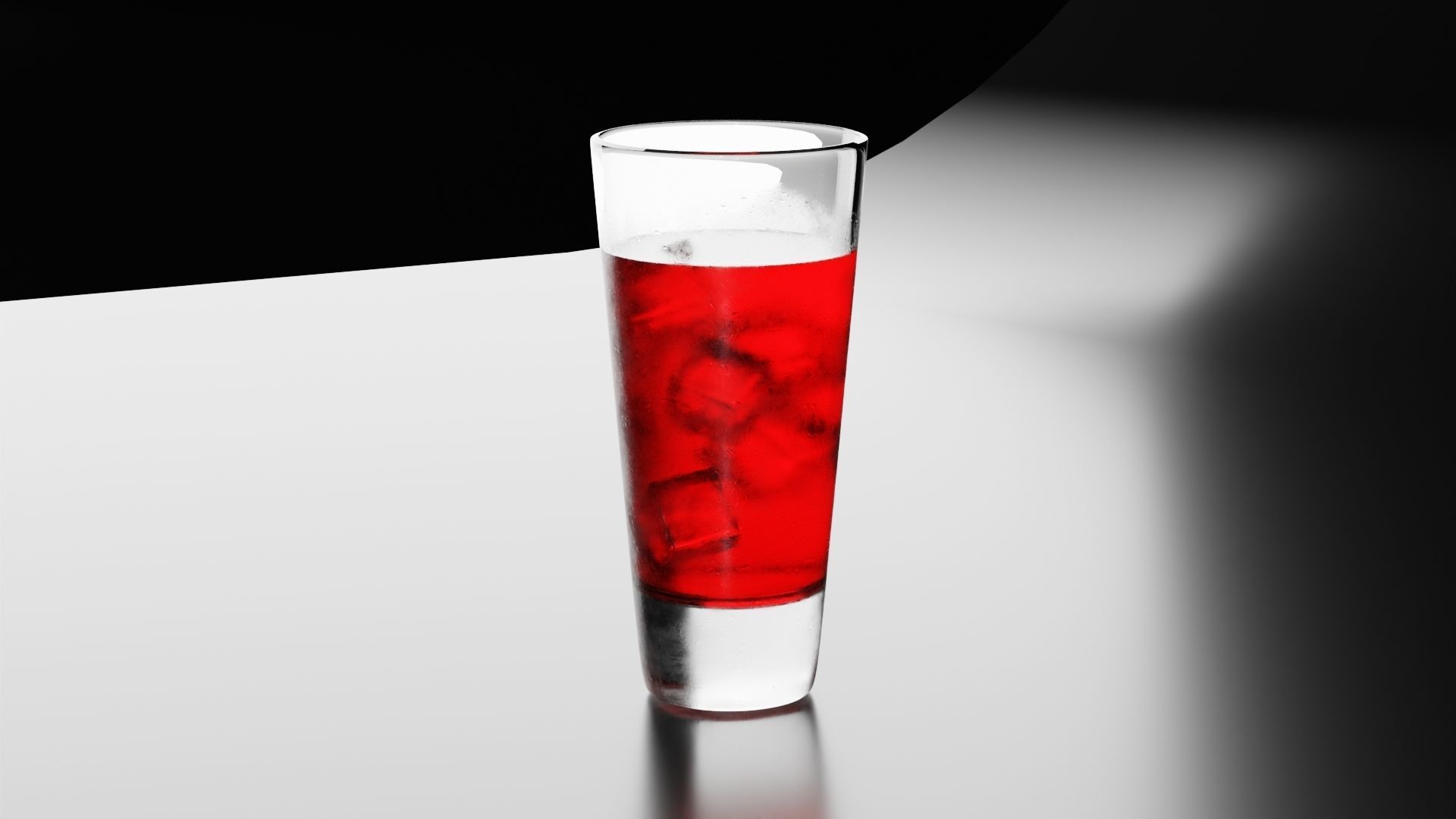 Highball glass 6 3D model_4