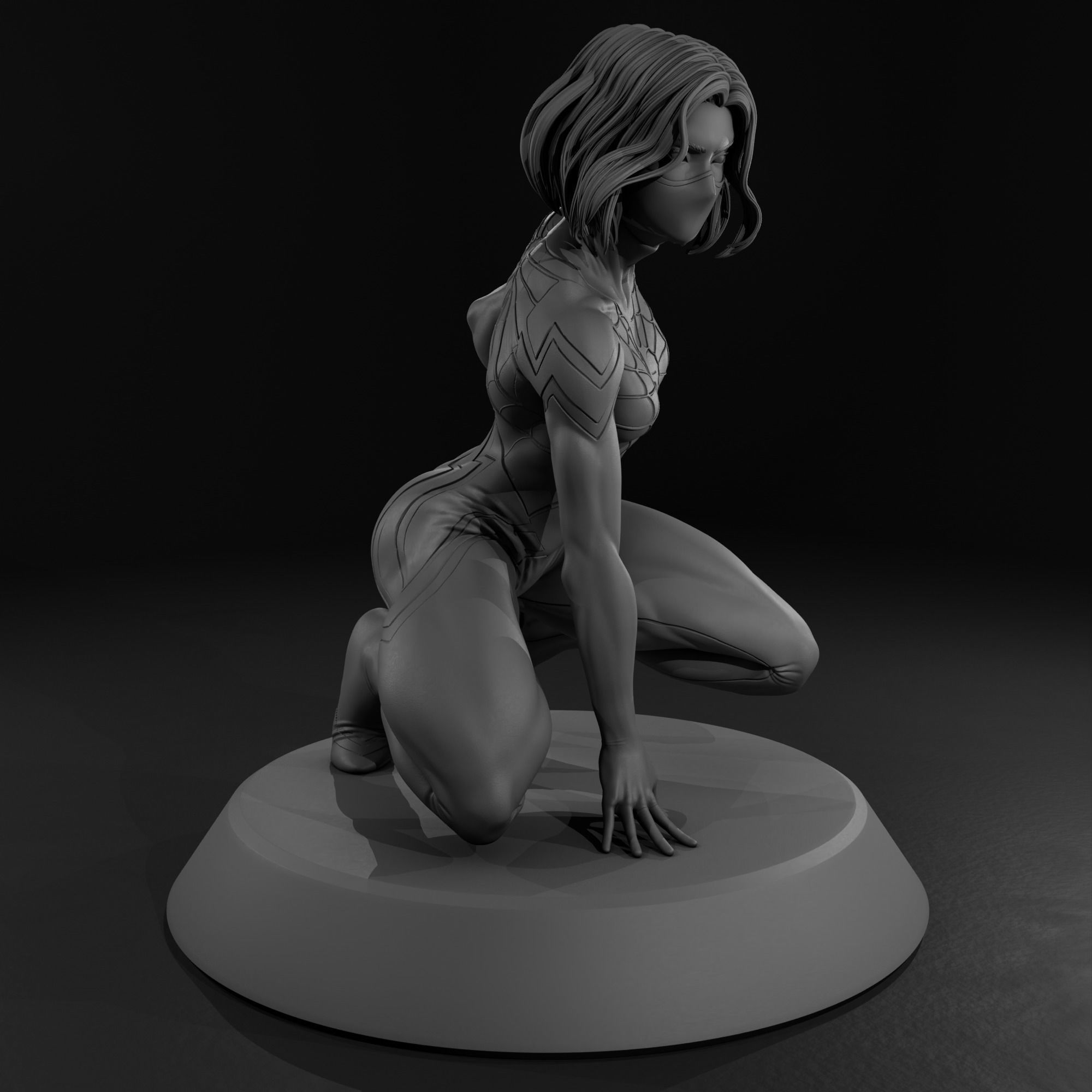Silk - Spider Man 3D print model_10