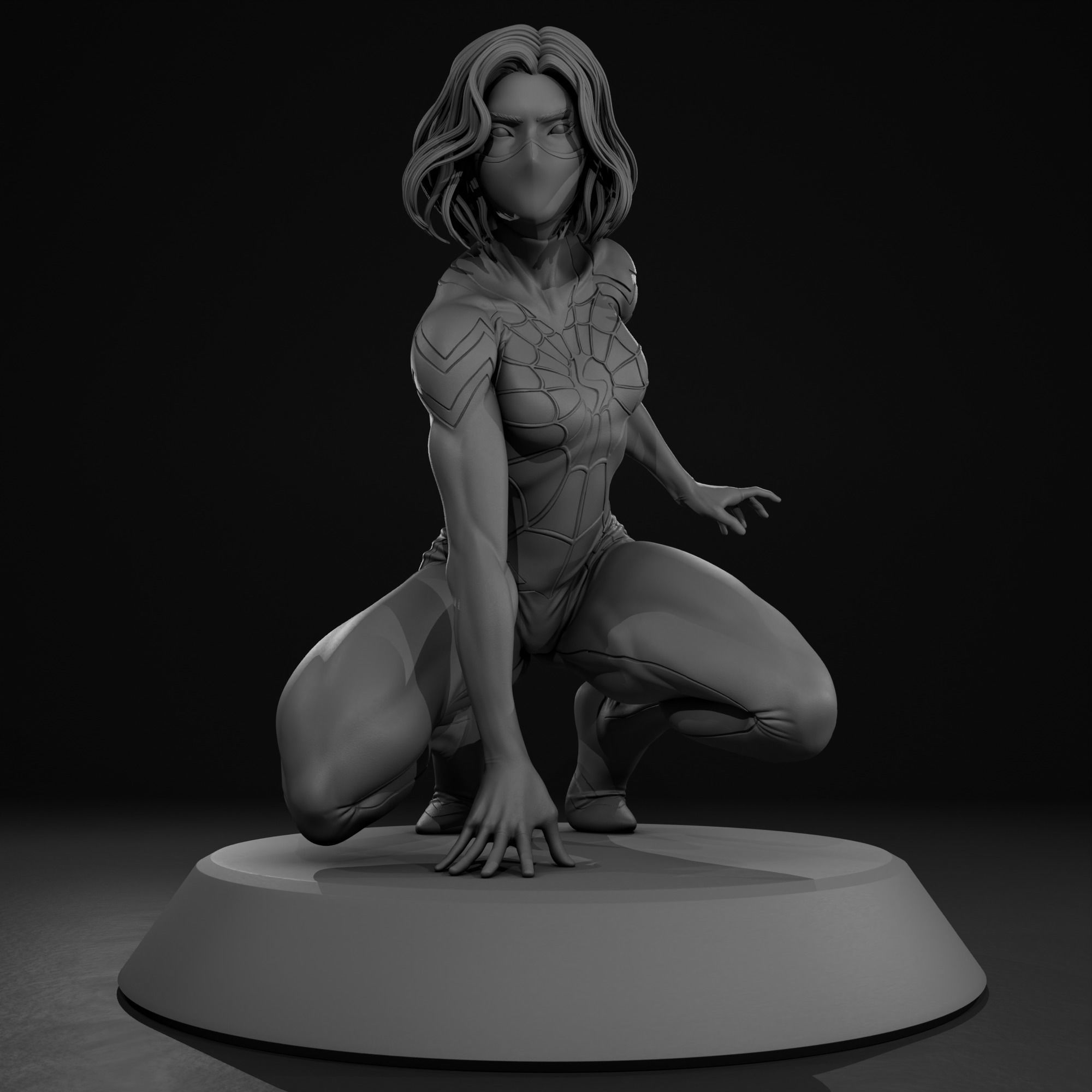 Silk - Spider Man 3D print model_5