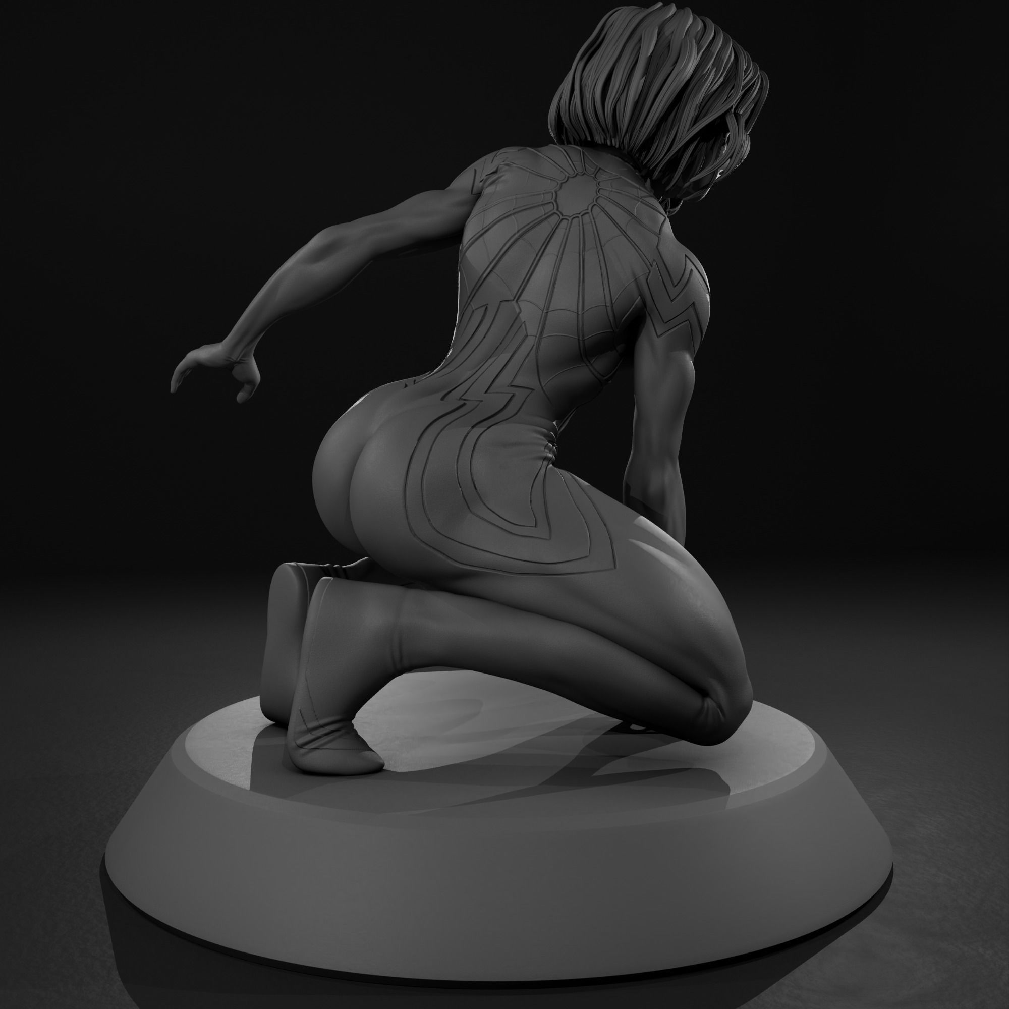 Silk - Spider Man 3D print model_9