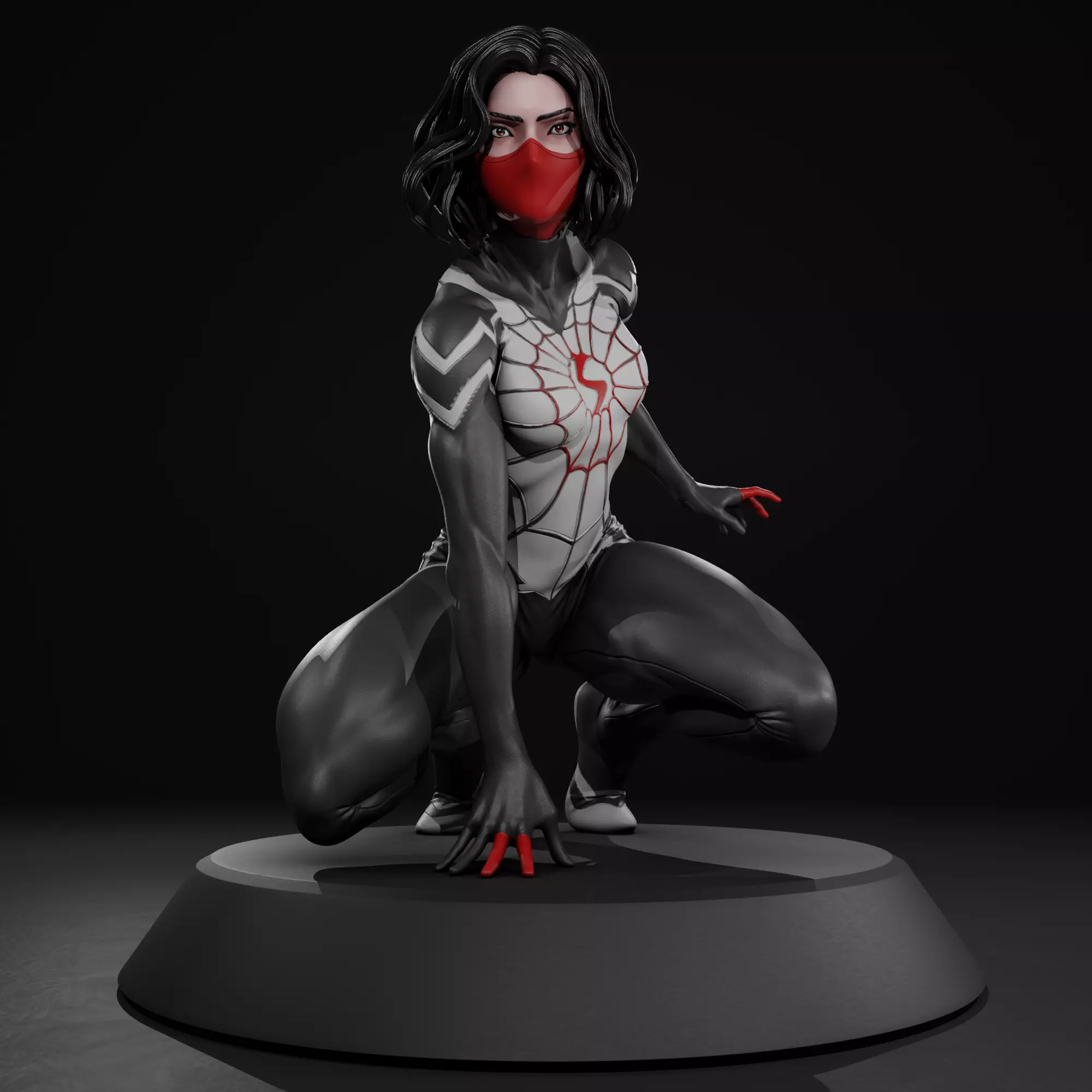 Silk - Spider Man 3D print model_0