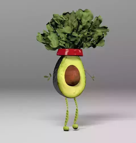 Veggie man 3D model