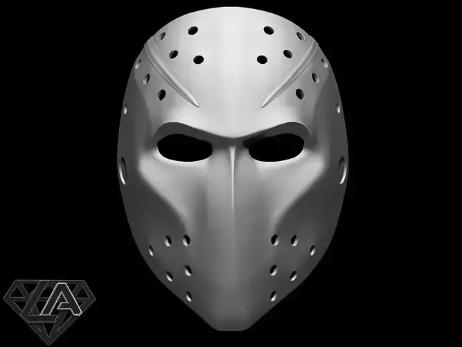 Agents ballistic professional mask bloody miami 3D print model