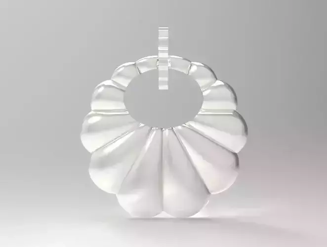 Sterling Silver Purse Design Pendant Jewelry