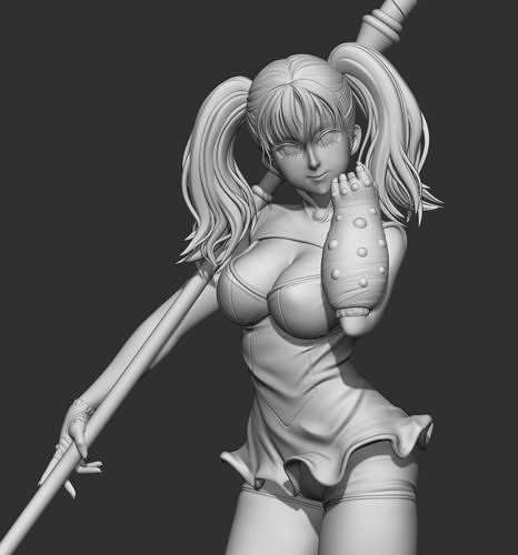 Seven deadly sins Diane  3D print model