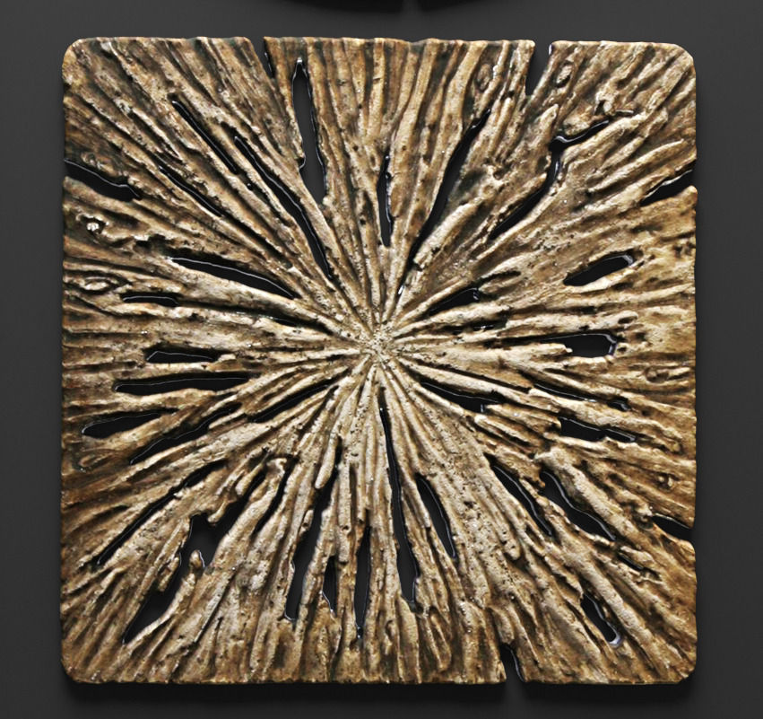 Rotten Wood Wall Art - Set  3D model_1