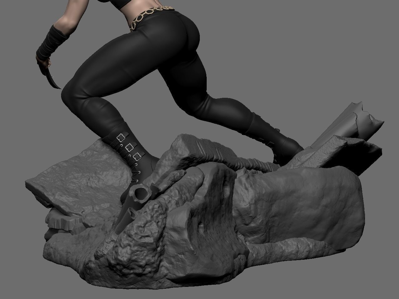 X-23 character 3D print model_43