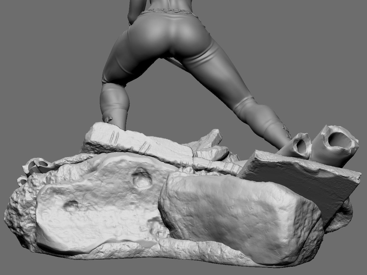 X-23 character 3D print model_42