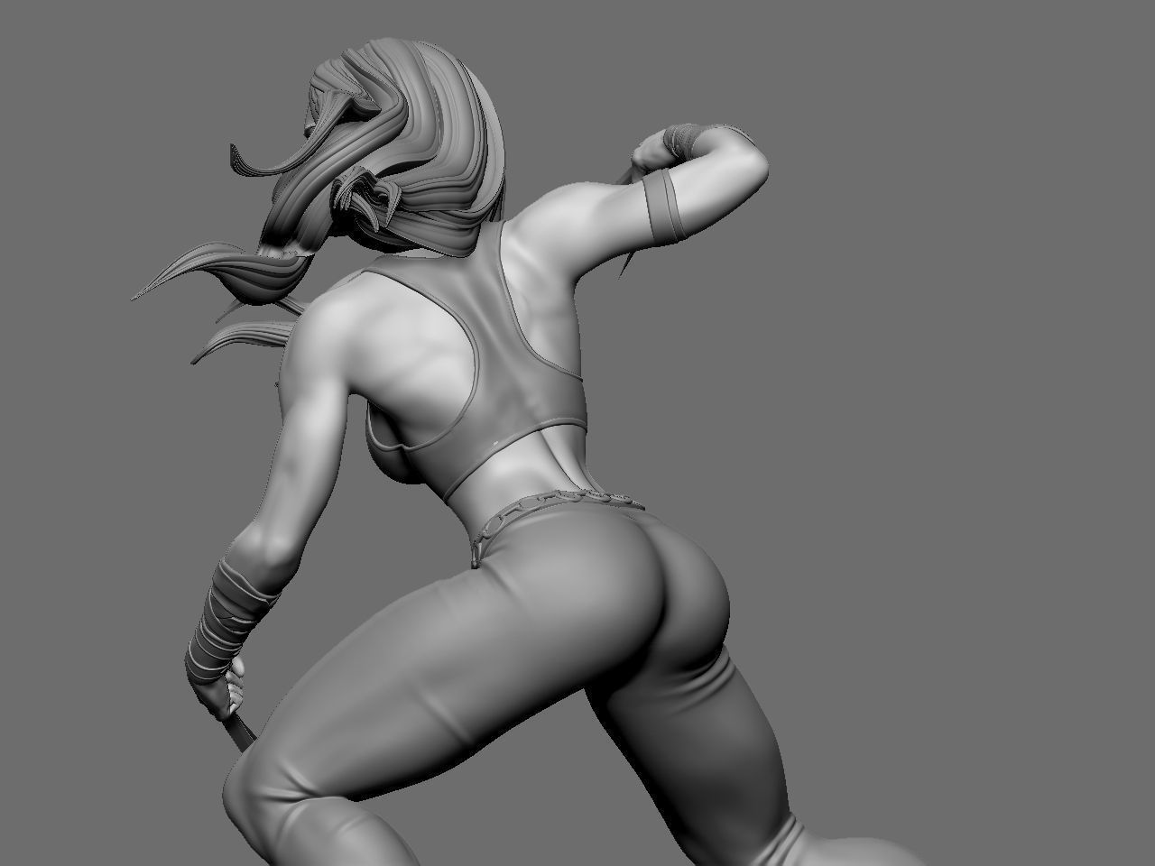 X-23 character 3D print model_28