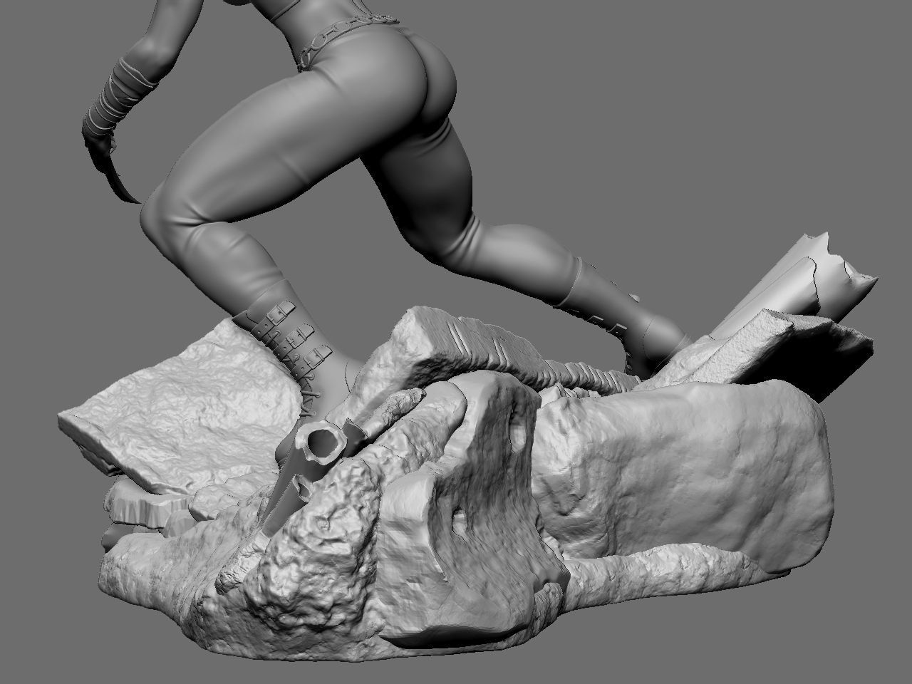 X-23 character 3D print model_44