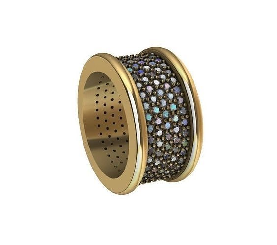 Diamond Ring 3D print model