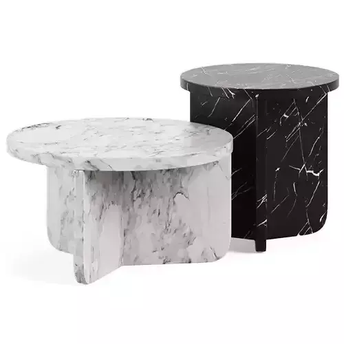 Coffe Tables Leme by Estudio Rain 3D model