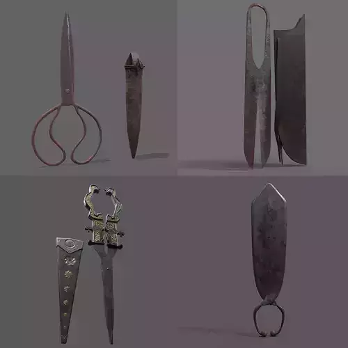 Medieval Multi Scissors Collection  