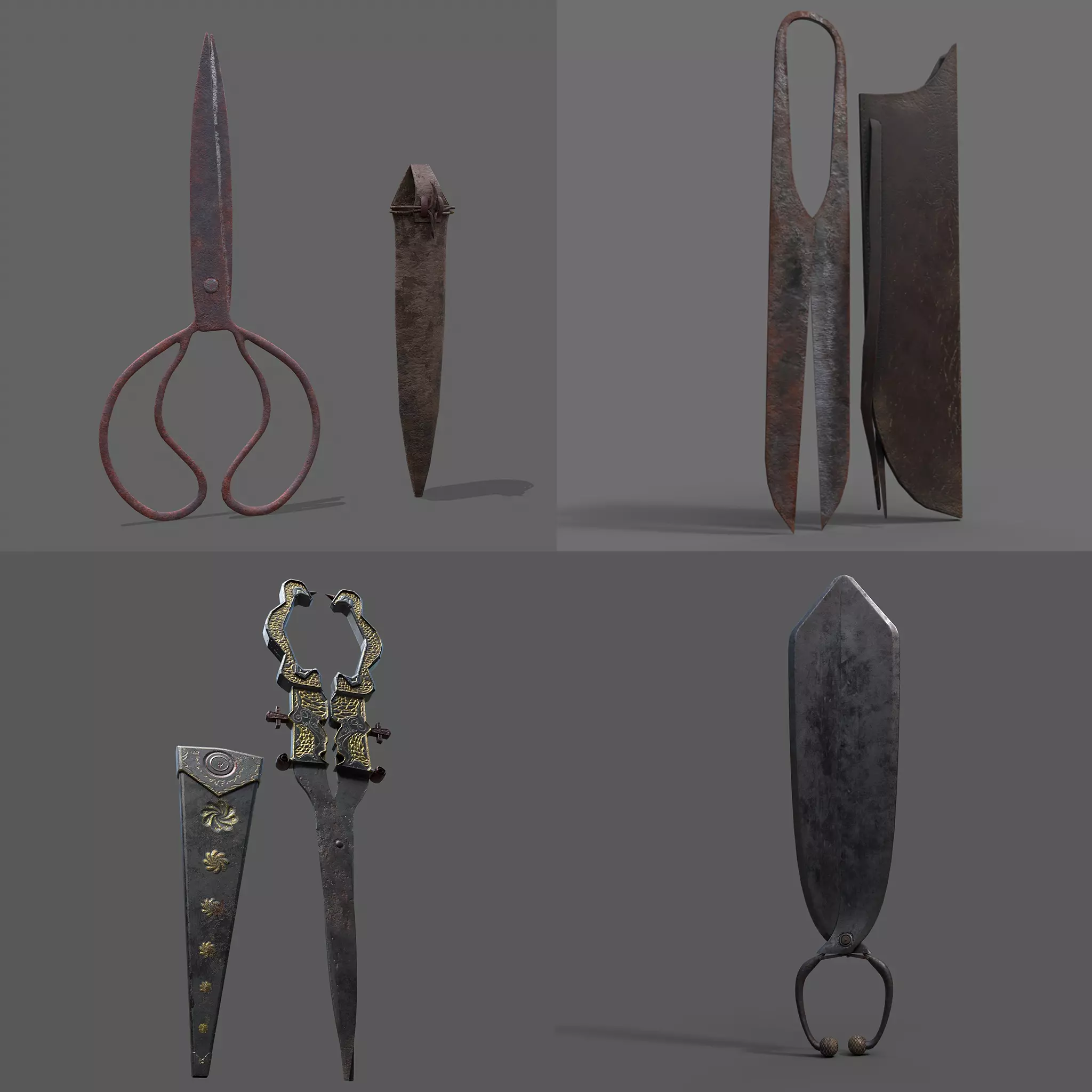 Medieval Multi Scissors Collection  _0