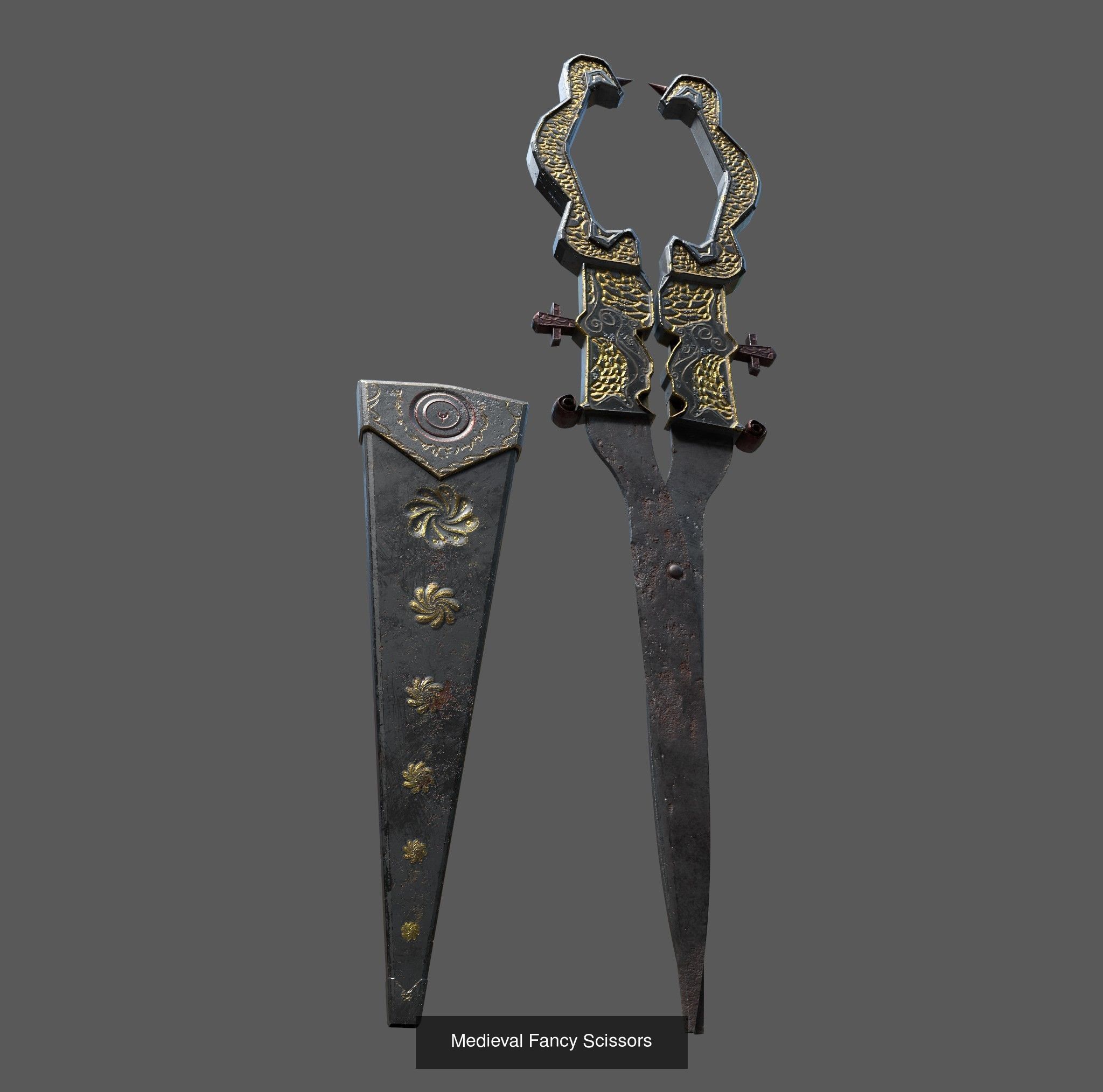 Medieval Multi Scissors Collection  _6