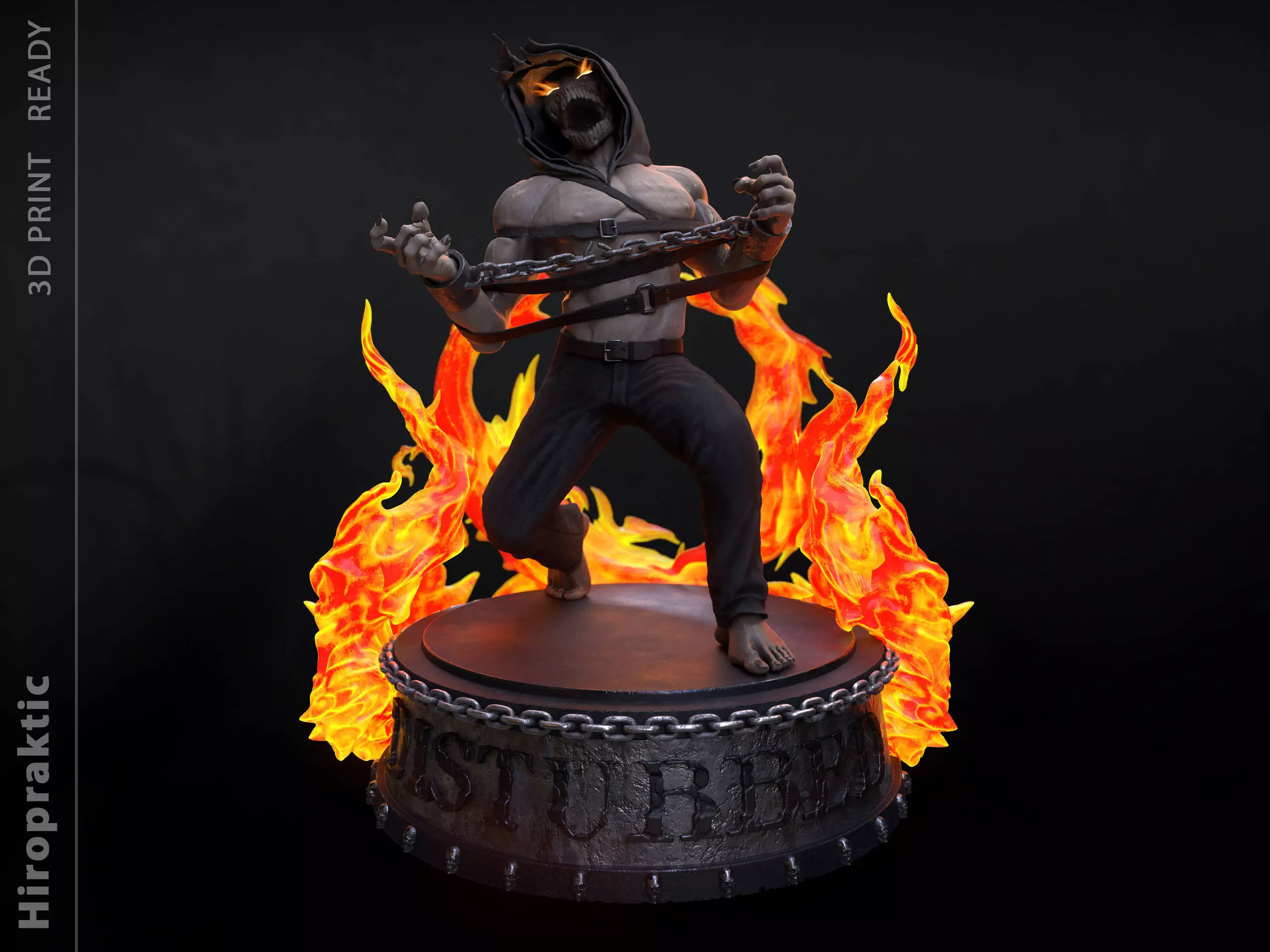 The Guy Mascot of the band Disturbed 3D print model_0