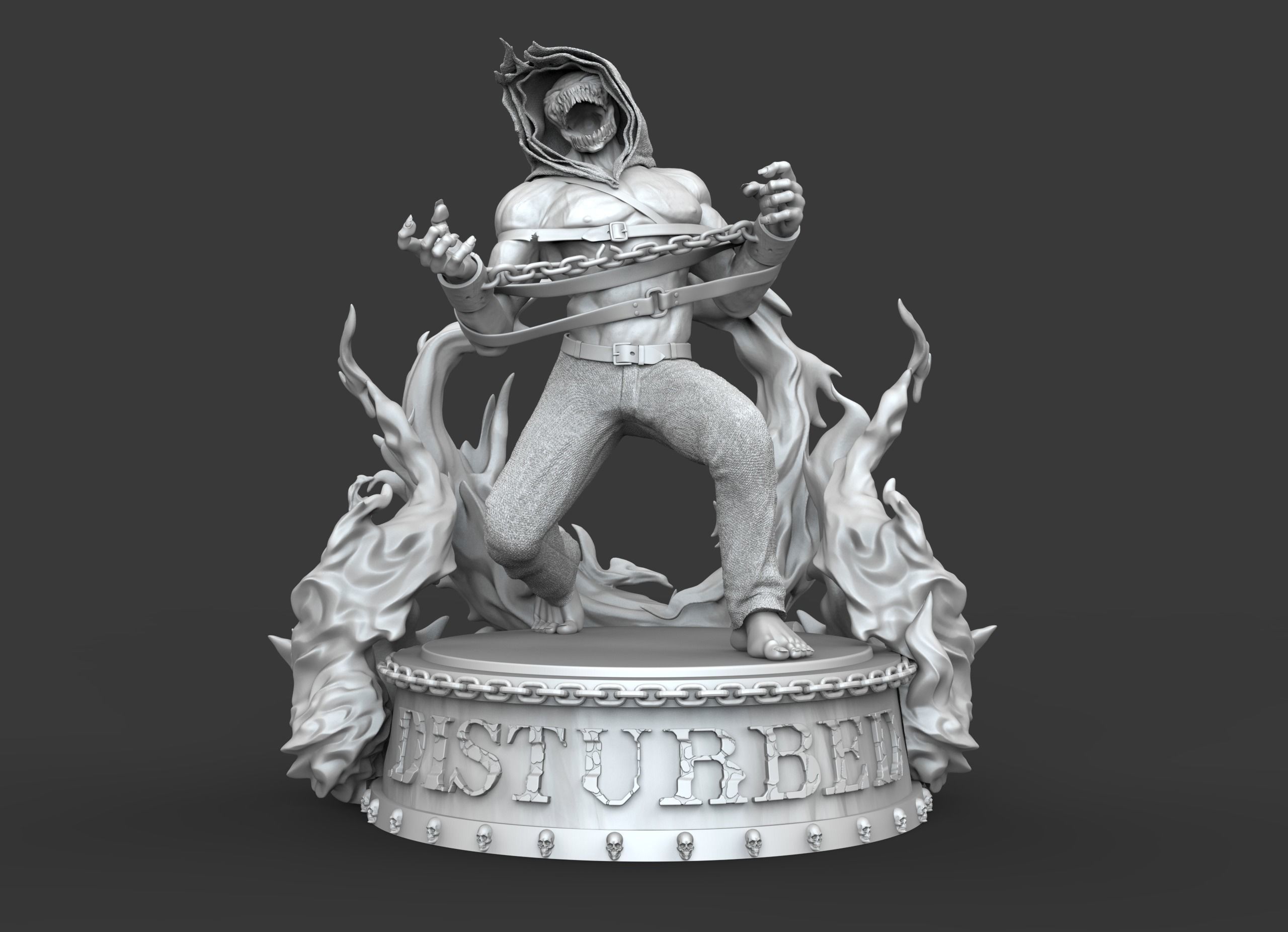 The Guy Mascot of the band Disturbed 3D print model_2