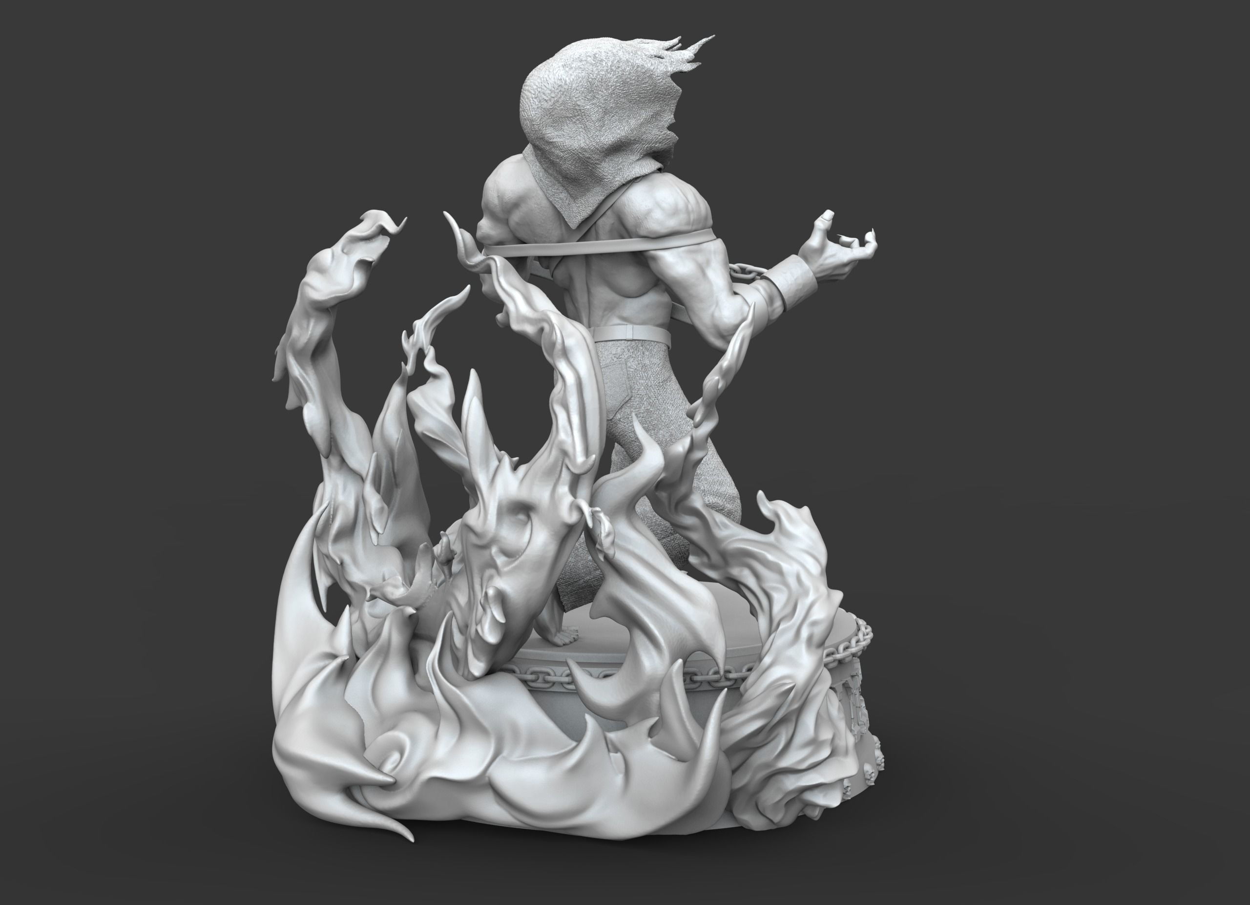 The Guy Mascot of the band Disturbed 3D print model_6