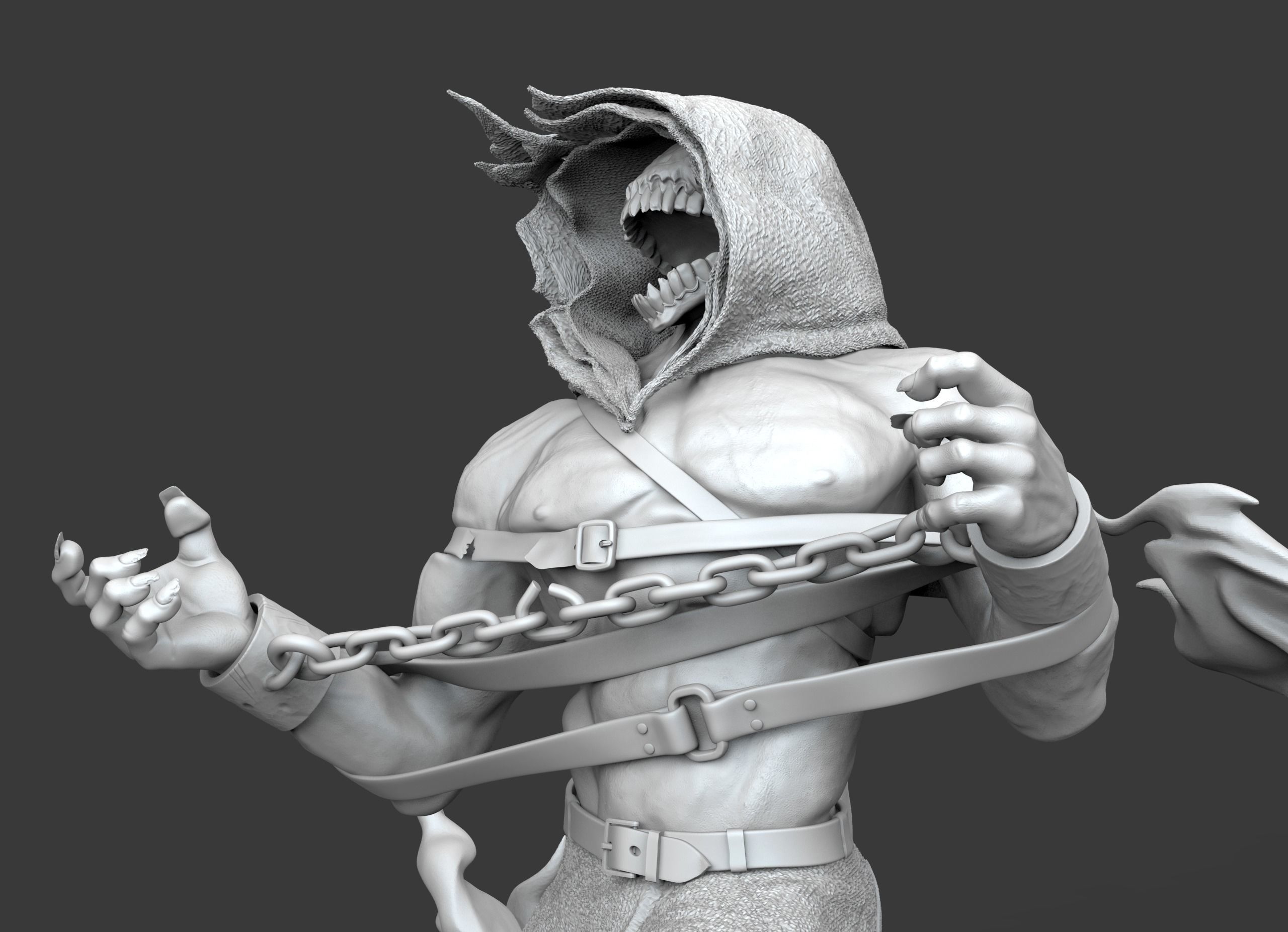 The Guy Mascot of the band Disturbed 3D print model_10