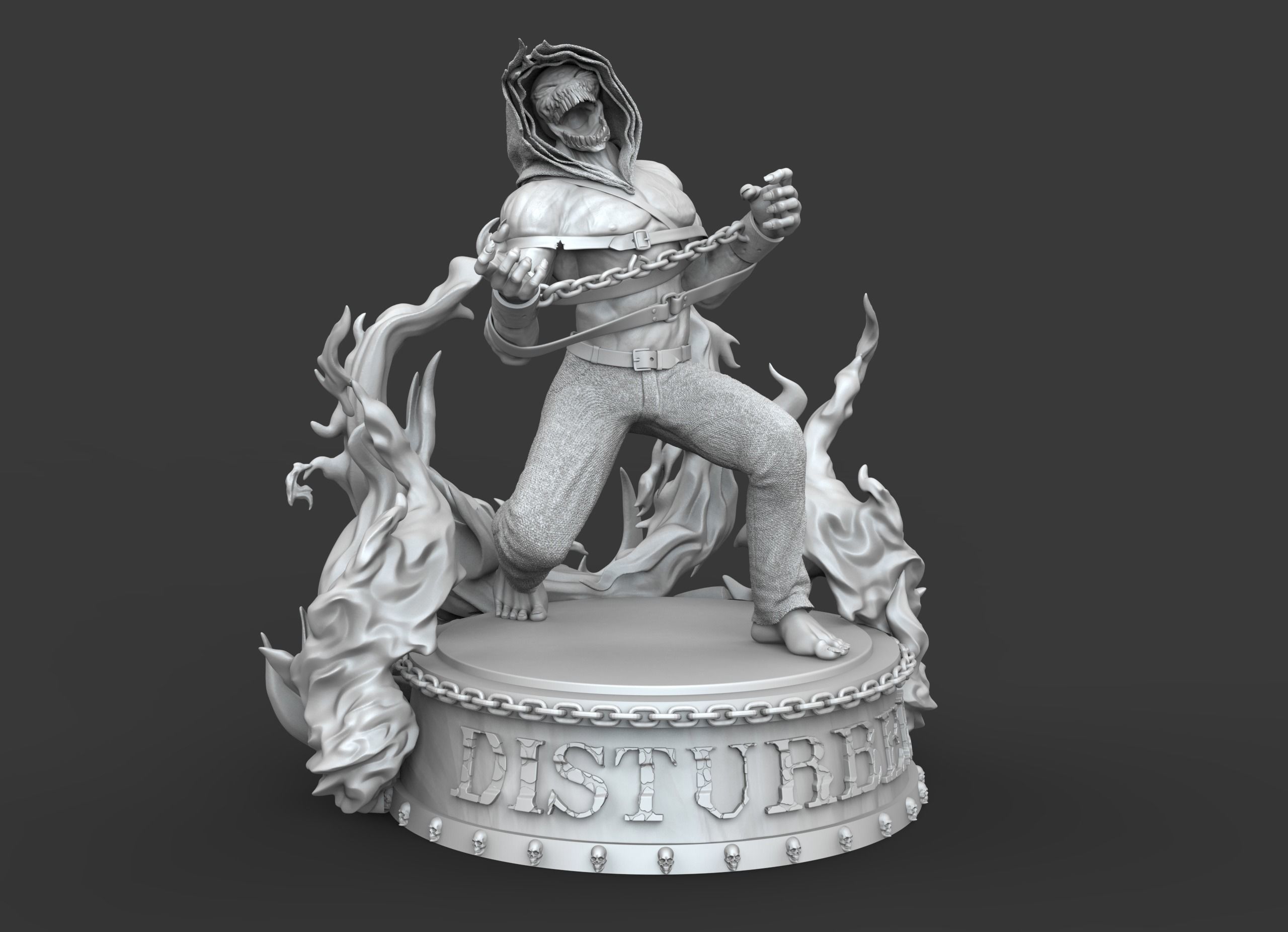 The Guy Mascot of the band Disturbed 3D print model_8