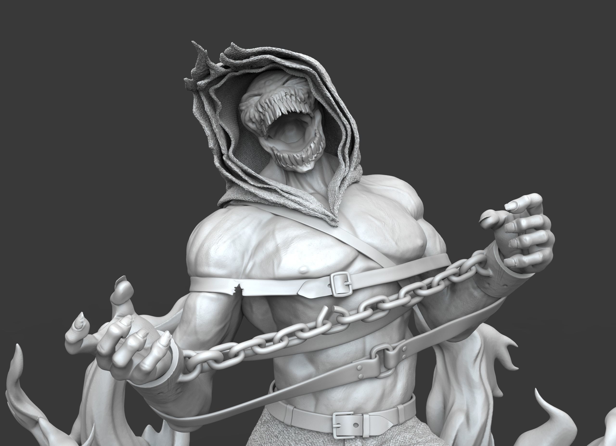 The Guy Mascot of the band Disturbed 3D print model_9