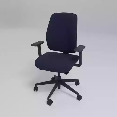 RENYA - Office chair with armrests and castors -