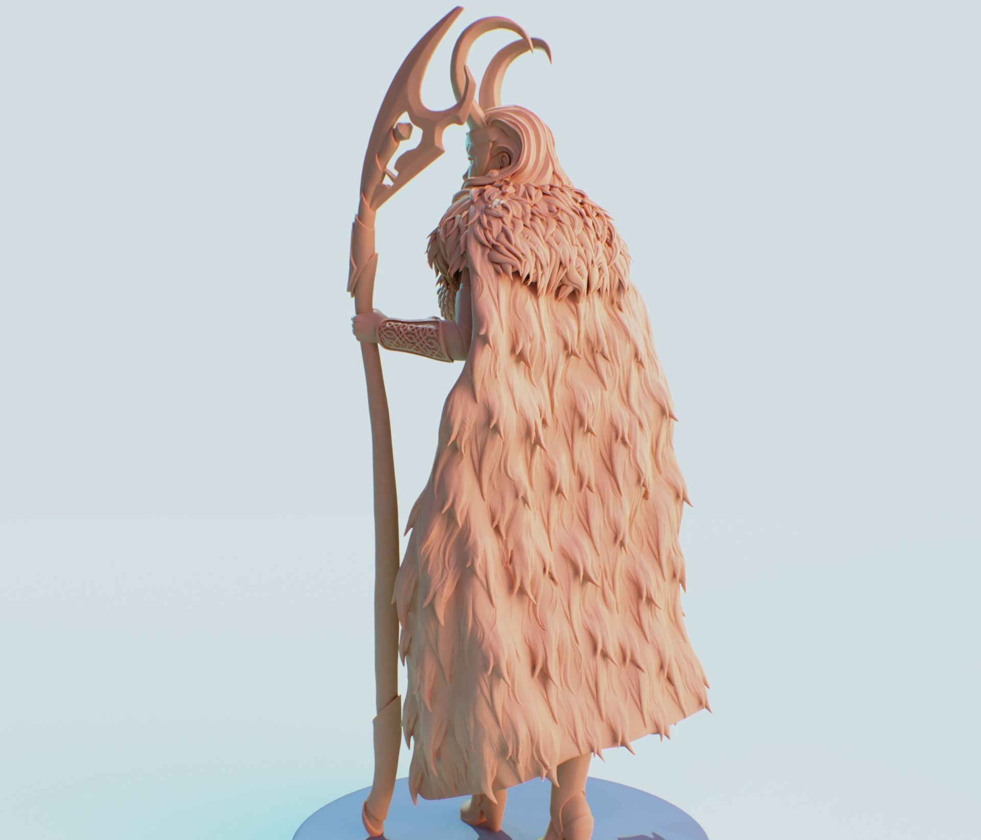 Lady Loki Fanart 3D 3D print model_8