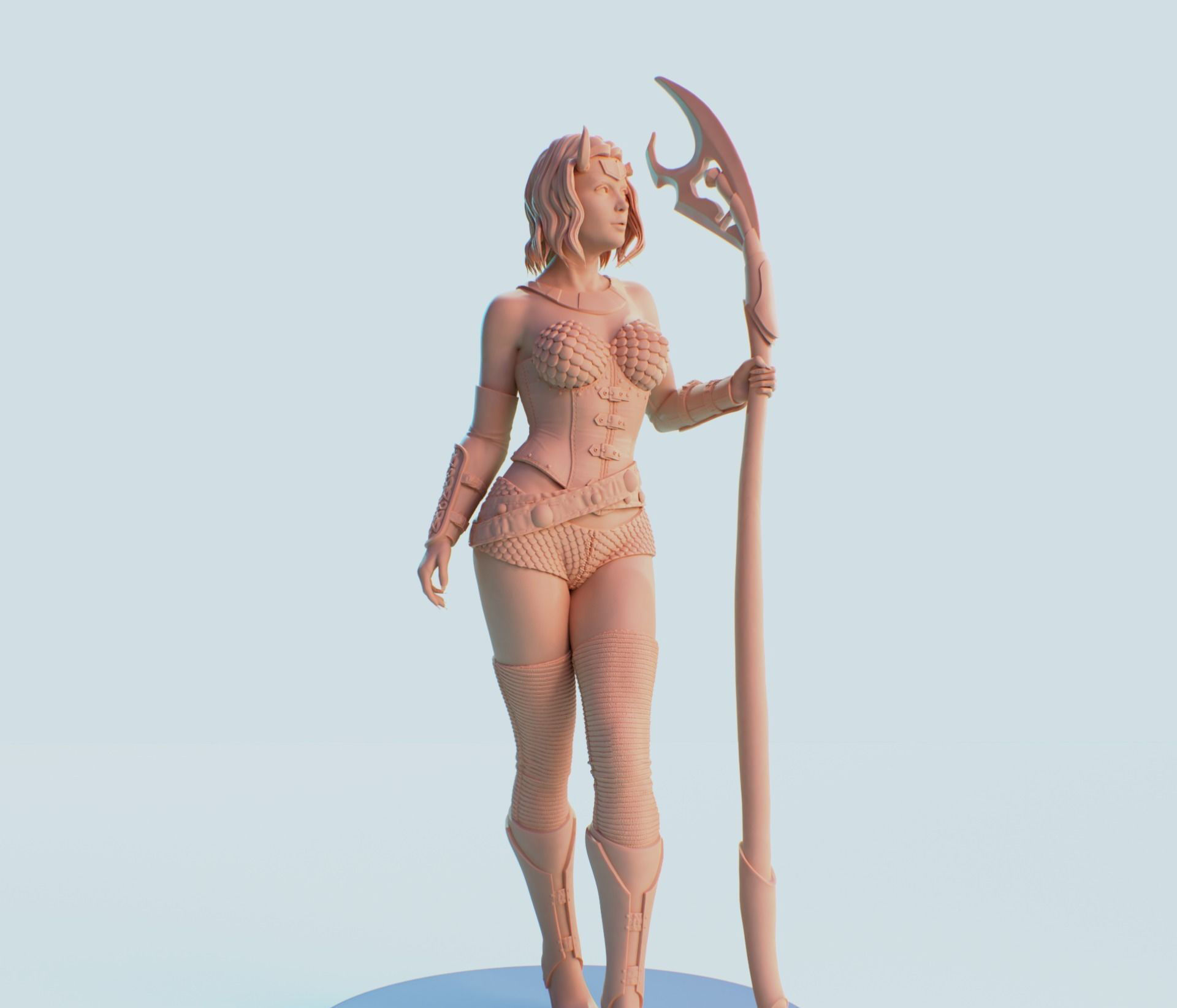 Lady Loki Fanart 3D 3D print model_6