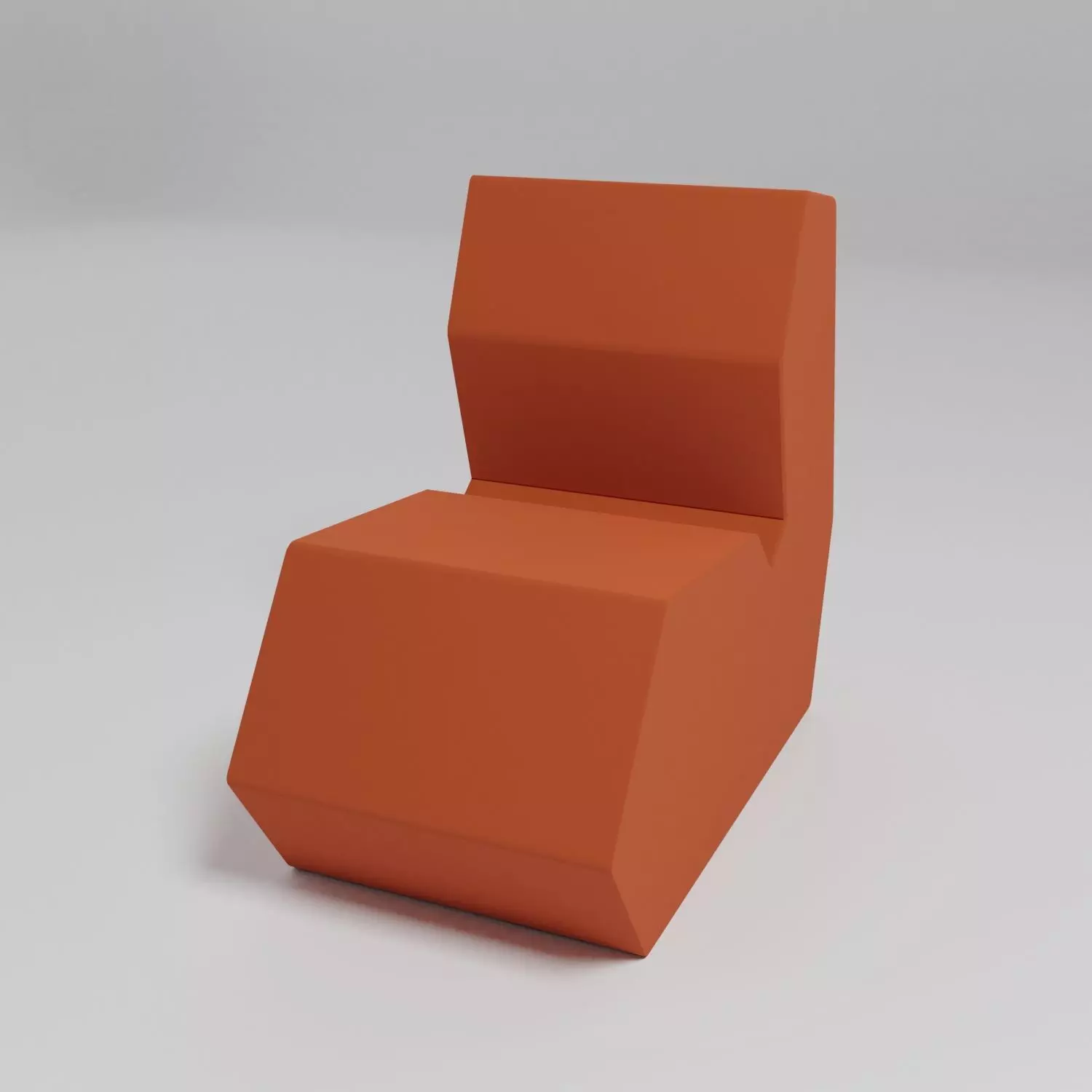 SHAPE - Fabric easy chair with fire retardant padding - Free 3D model_0