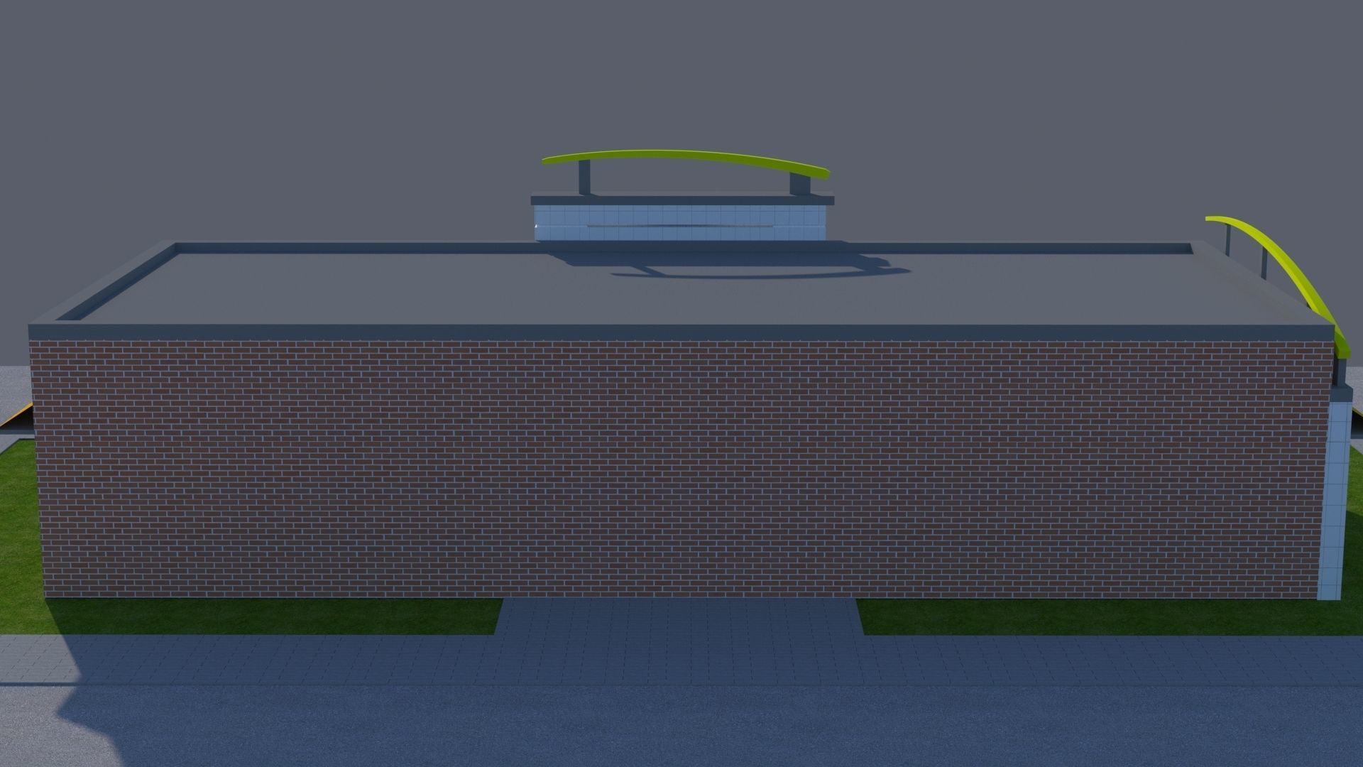 Arch Viz Restaurant 3d Model McDonalds 3D model_8