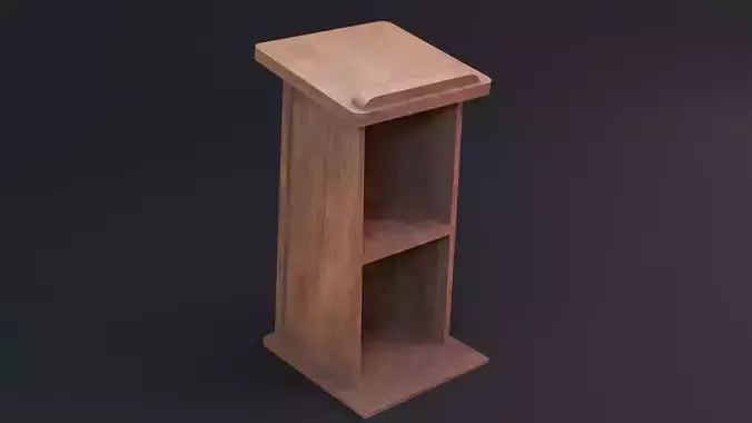 Speakers Chair - Game Ready - PBR 3D Model Low-poly 3D model