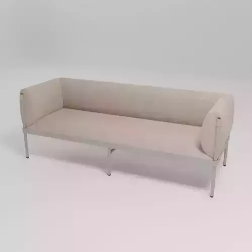 STILT - 3-seater fabric sofa - Free 3D model