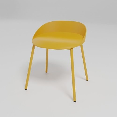 TEAM - Polyurethane chair - Free 3D model
