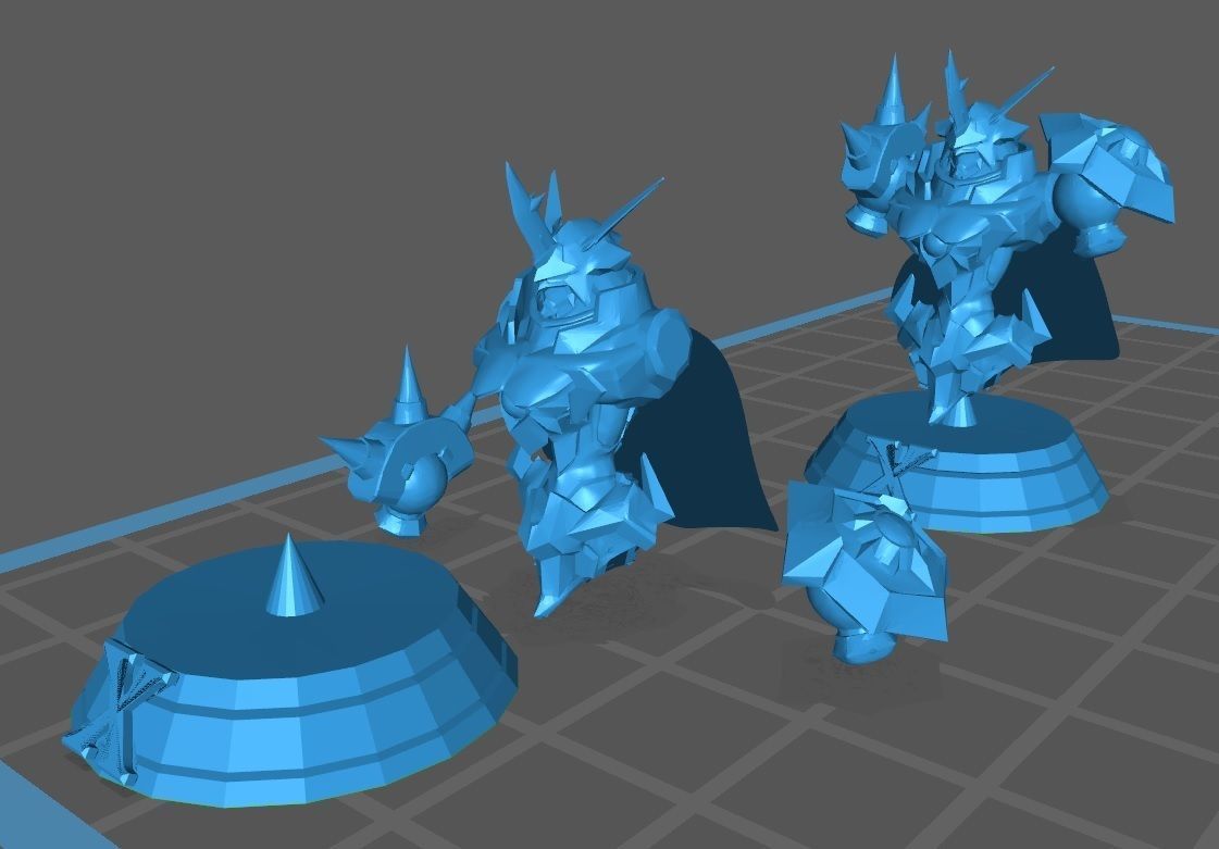 Omnimon X  bust 3D print model_4