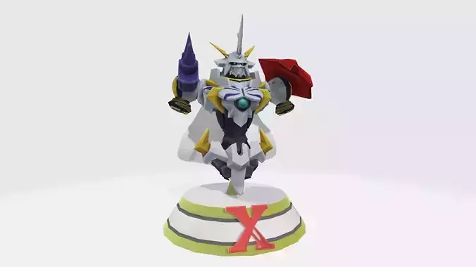 Omnimon X  bust