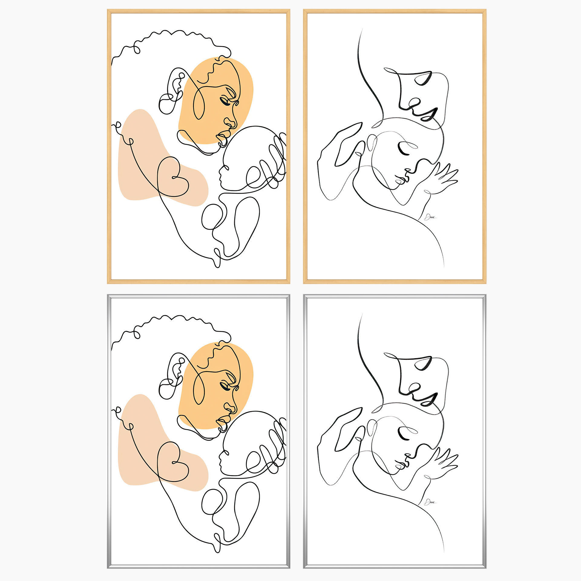 Wall Art Set 3620 3D model_2