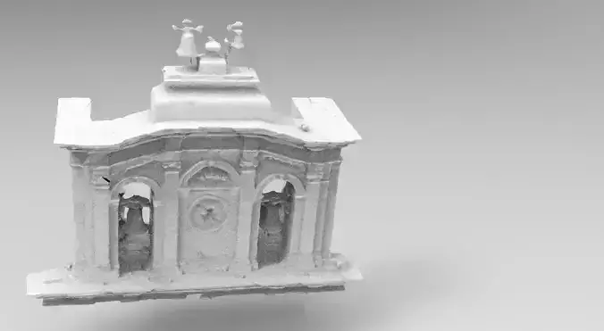 Cathedral Bells low res 3D model