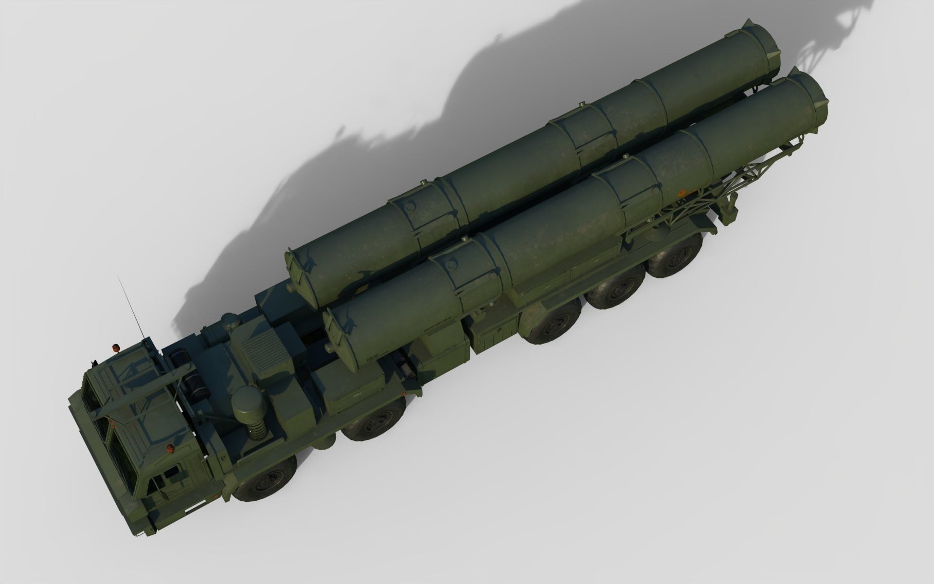 S-500 Prometheus  missile system  3D model_7