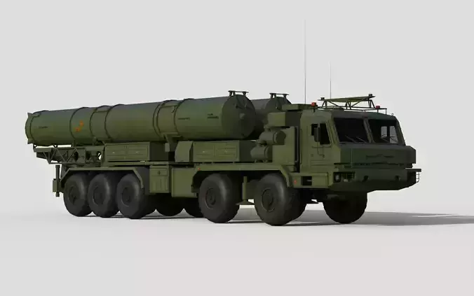 S-500 Prometheus  missile system  3D model