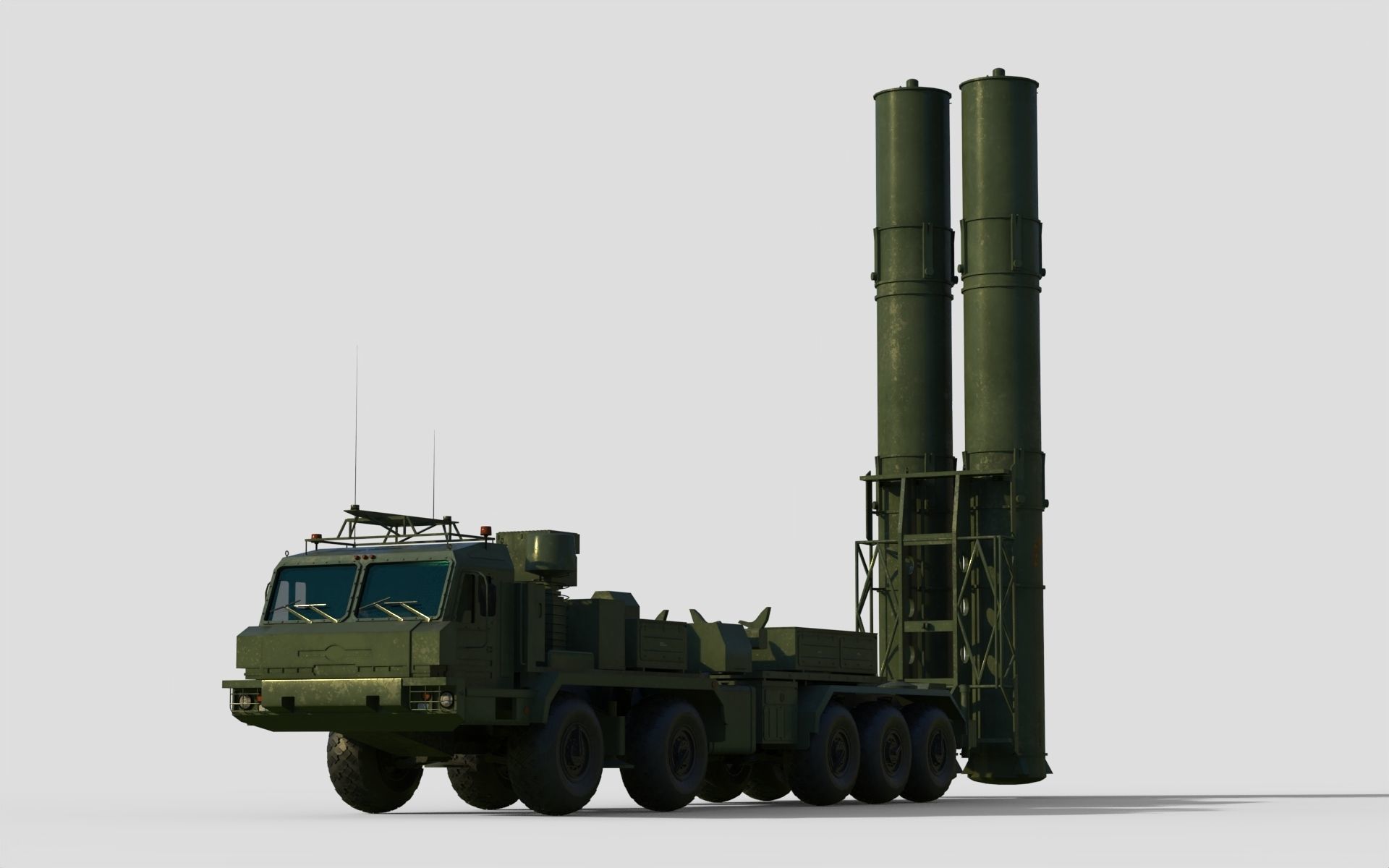 S-500 Prometheus  missile system  3D model_8
