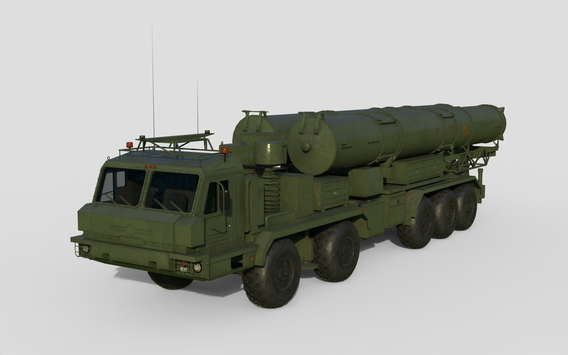 S-500 Prometheus  missile system  3D model_6
