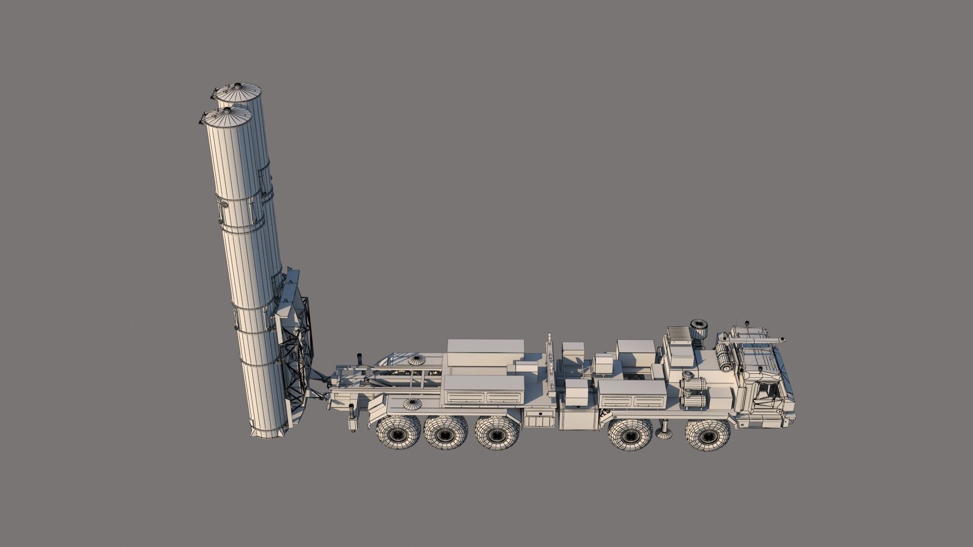S-500 Prometheus  missile system  3D model_14