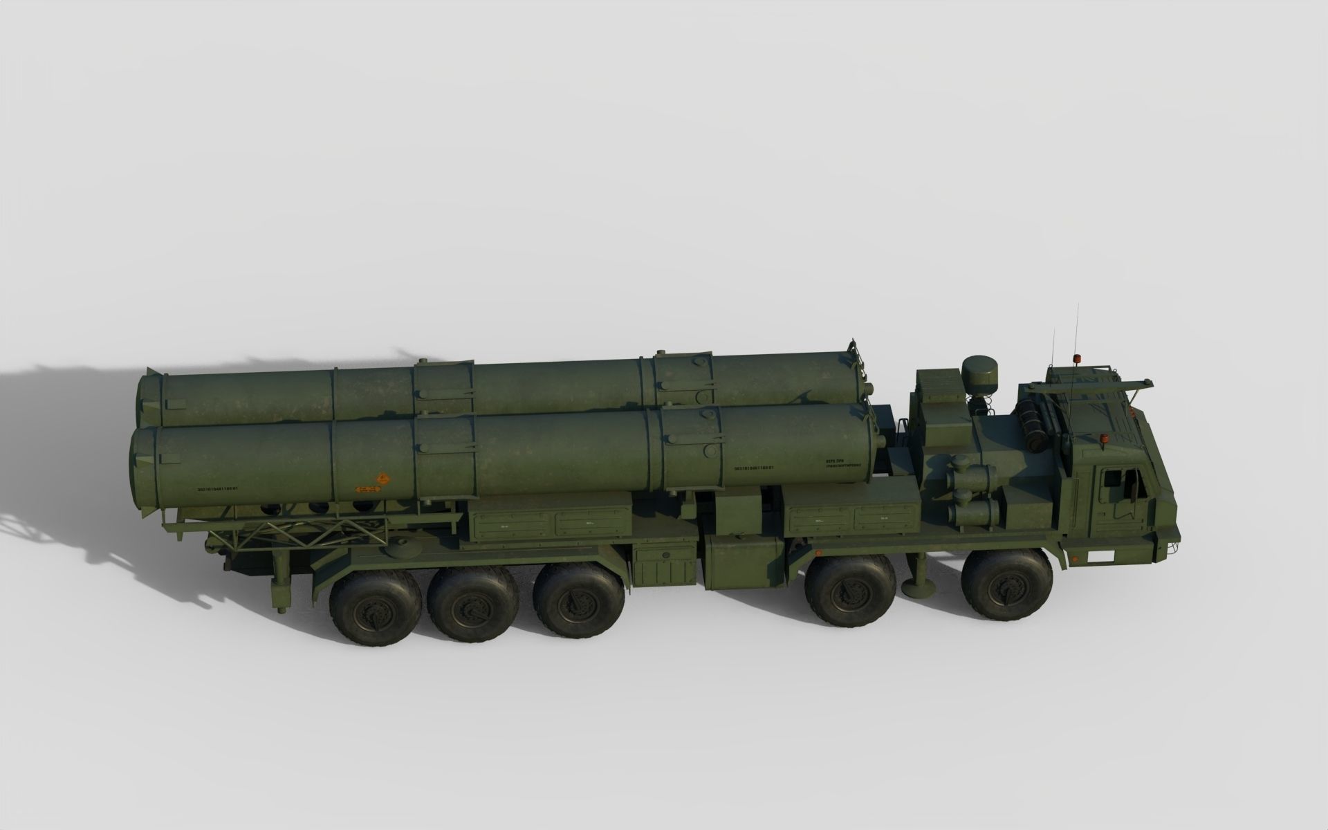 S-500 Prometheus  missile system  3D model_9