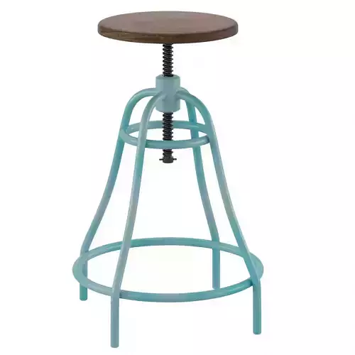 Malira barstool Low-poly 3D model