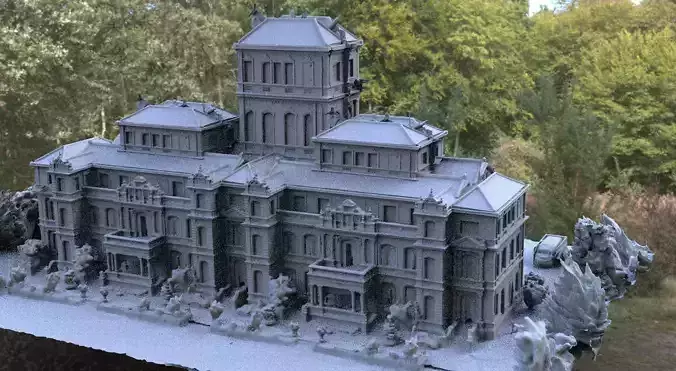 Huge mansion 3D