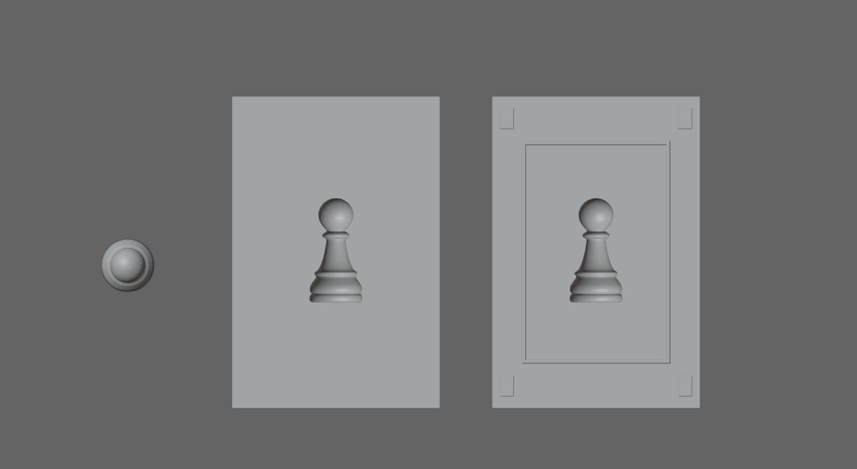 Mold for Pawn - Chess Game - Form - Xadrez Molde Forma 3D print model_18