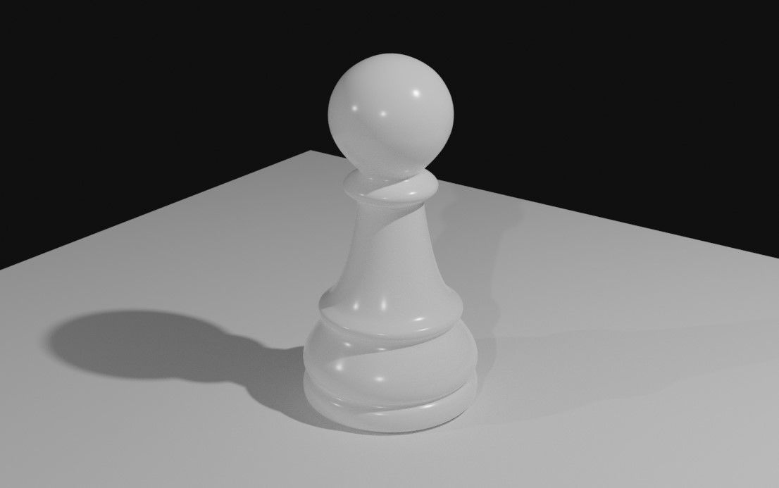 Mold for Pawn - Chess Game - Form - Xadrez Molde Forma 3D print model_10